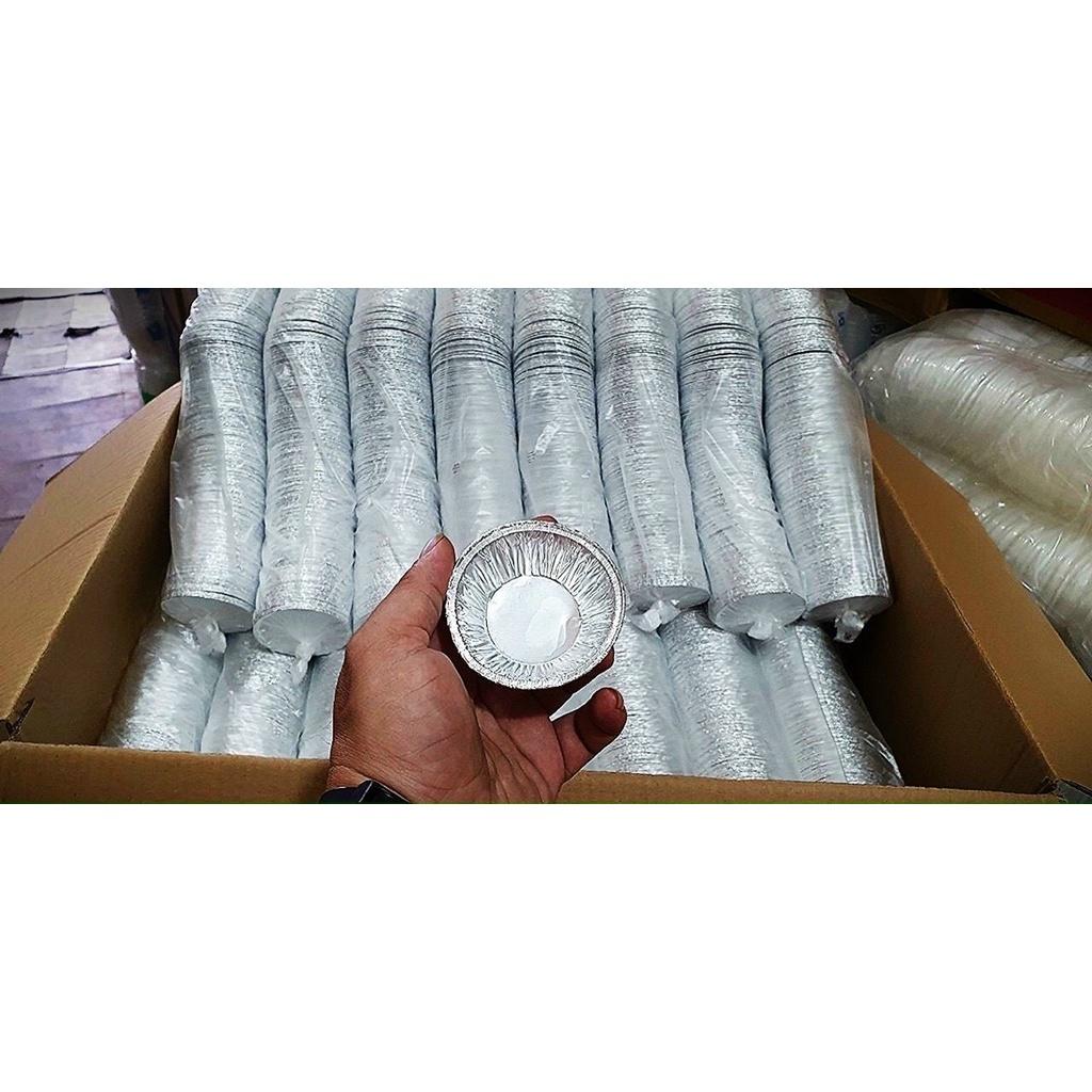 Sét 250 cốc, chén, khuôn giấy bạc nhôm nướng hàu, bánh , tarf trứng siêu tiện lợi