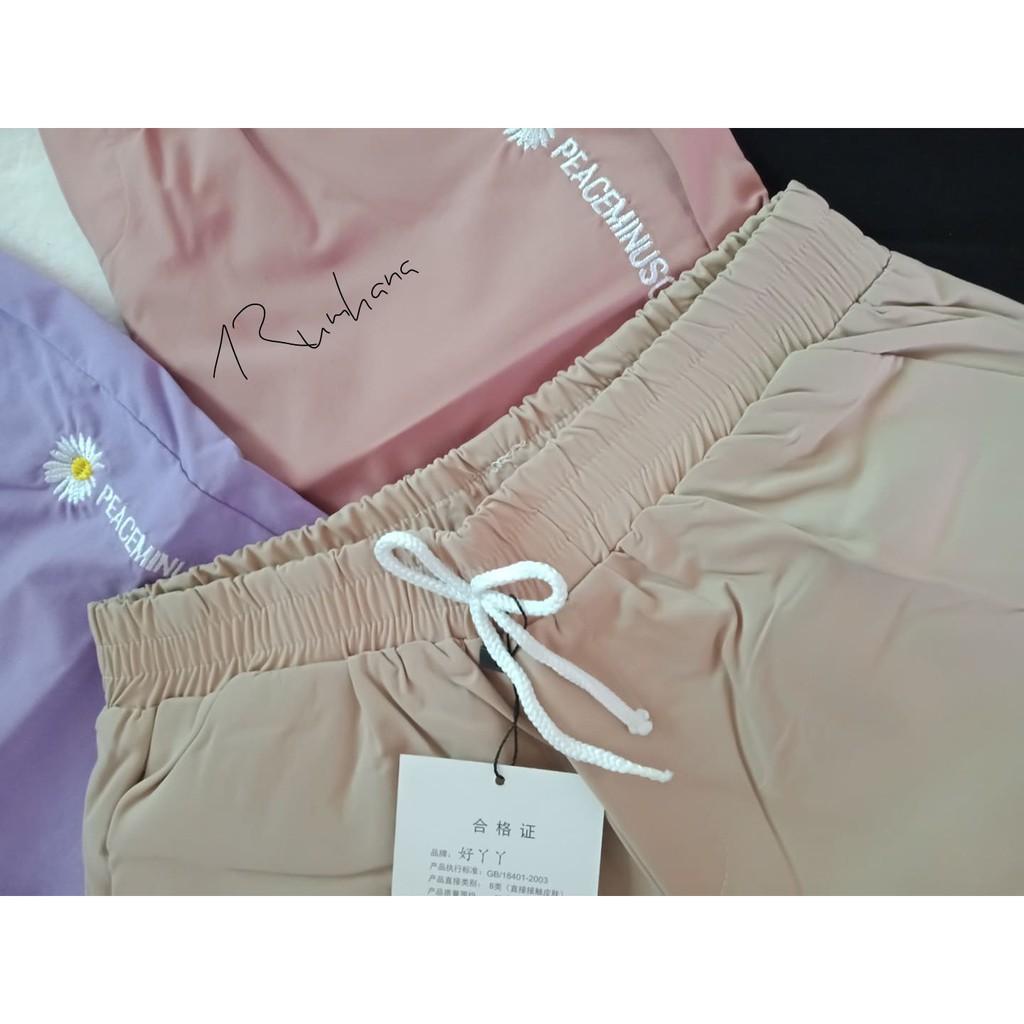 Quần Baggy Nữ Thêu Hoa Cúc Đẹp 2021 Q621 RumHana