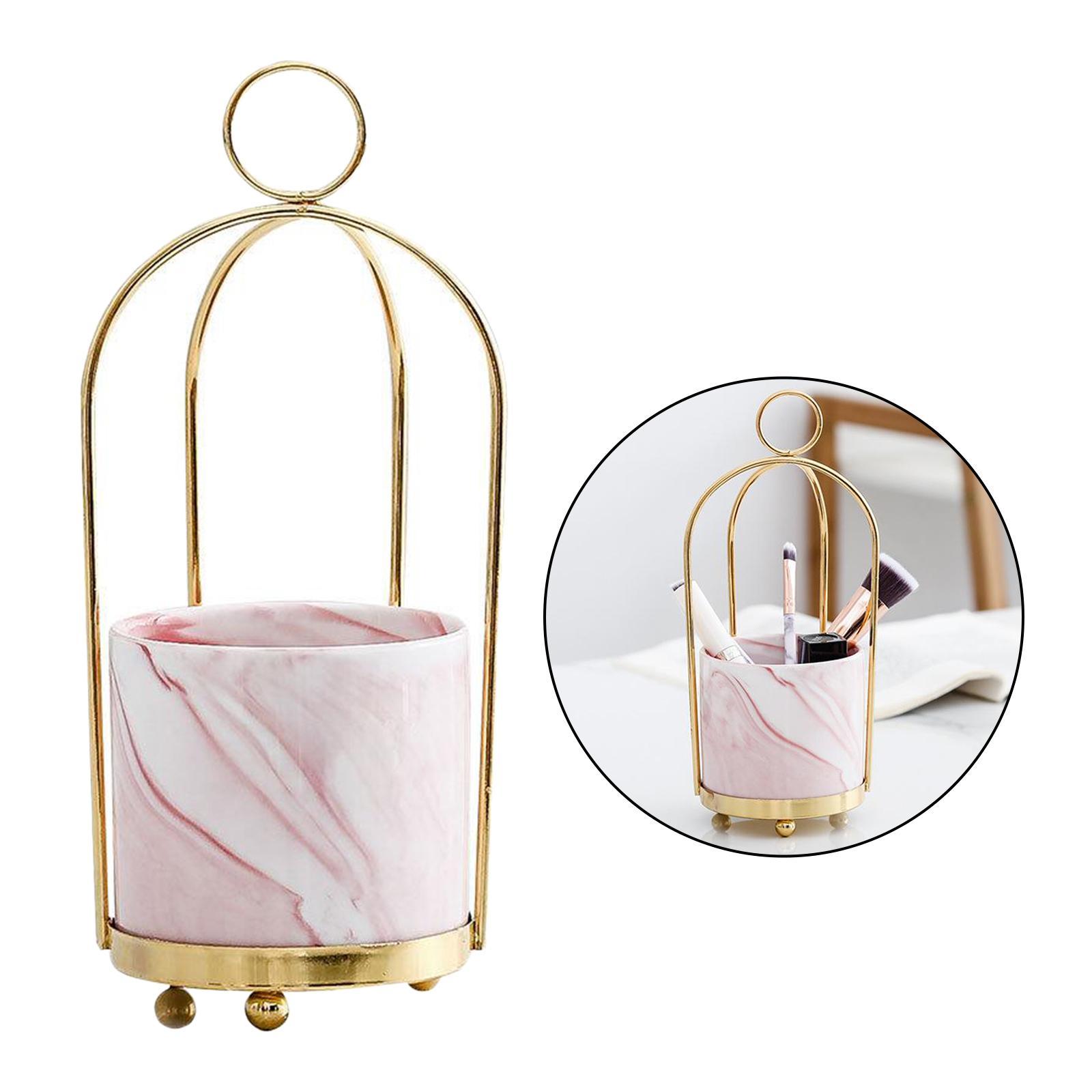 2 pieces Flower Vases Pots Planters Hanging Ceramic Storage Jar Container