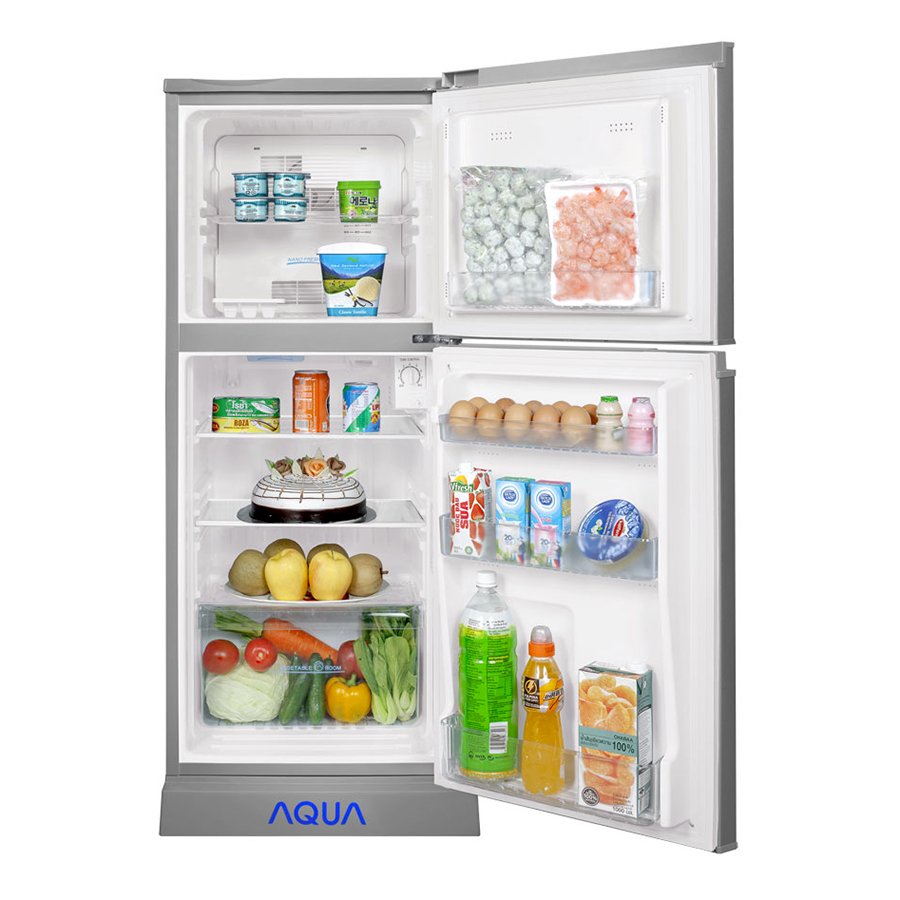 Tủ Lạnh Aqua AQR-145EN-SS (130L) - Hàng Chính Hãng