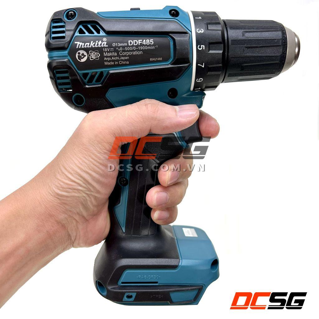 Máy khoan và vặn vít dùng pin 18V Makita DDF485Z