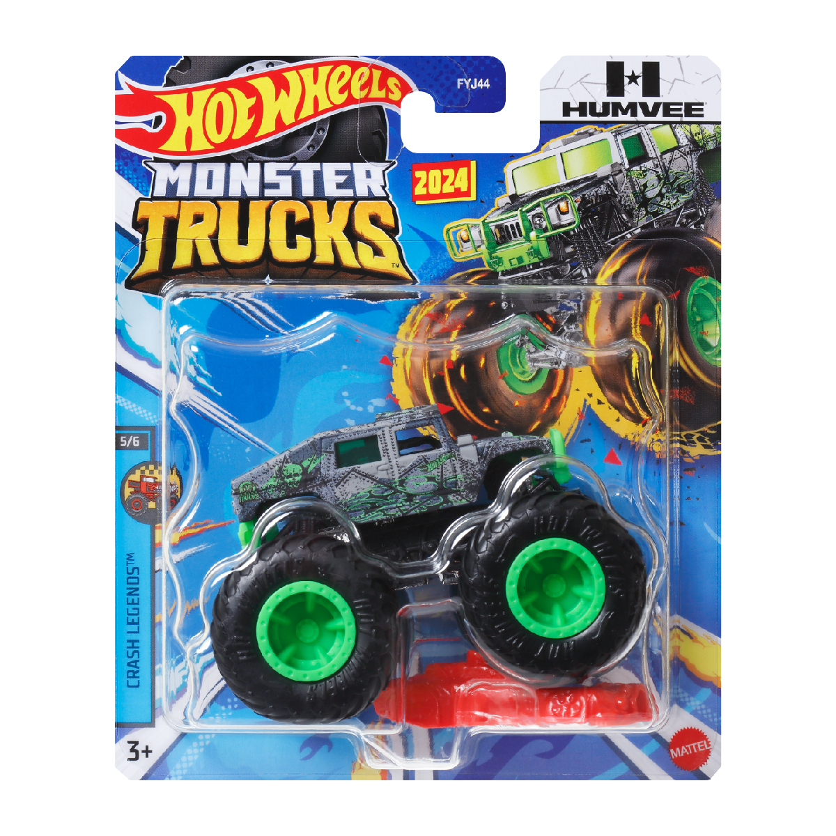 Đồ Chơi Siêu Xe Tải Quái Vật Monster Trucks Hot Wheels FYJ44 - Giao hàng ngẫu nhiên