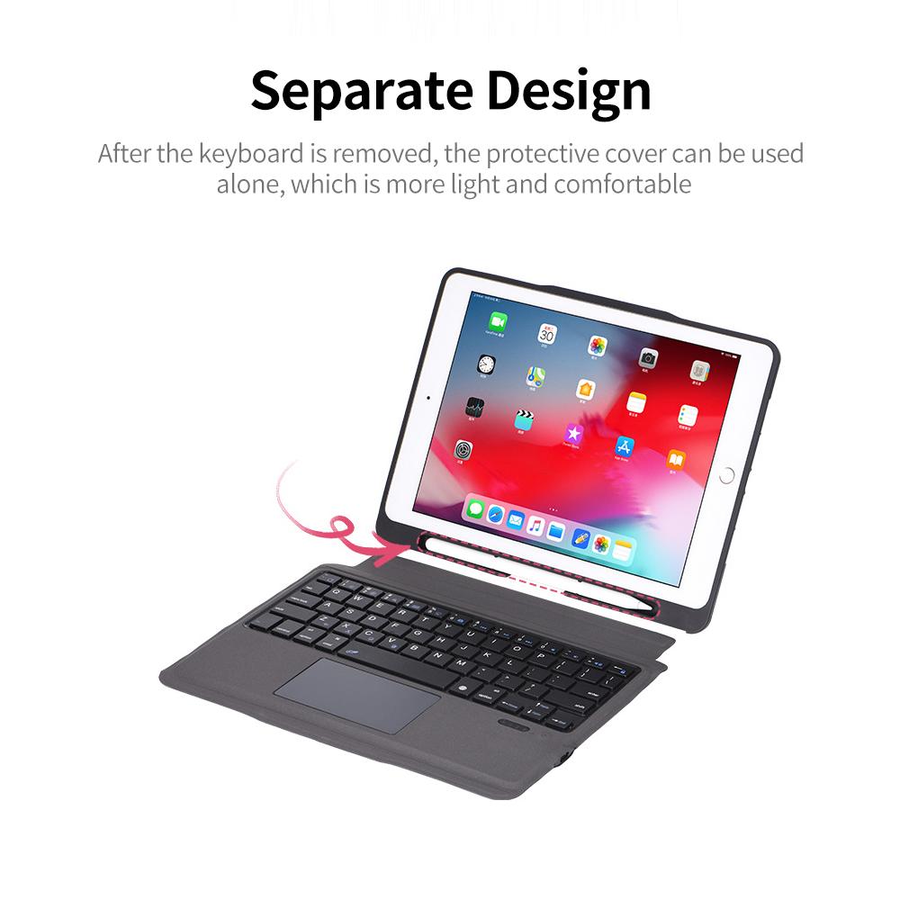 Vỏ bảo vệ máy tính bảng với Bàn phím cảm ứng thay thế cho iPad Air3 10.5 / iPad Pro 10.5 / iPad 10.2