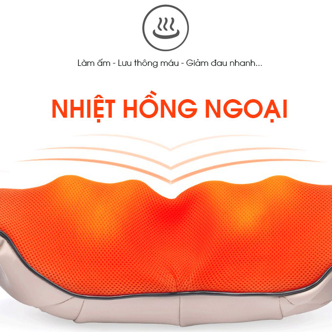 Máy massage vai lưng cổ Shiatsu FUKI FK-N89