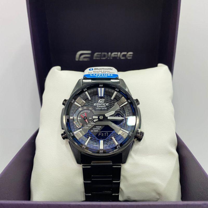 Đồng Hồ Nam Dây Thép Casio Edifice ECB-S100DC-2ADF Chính Hãng - ECB-S100DC-2A