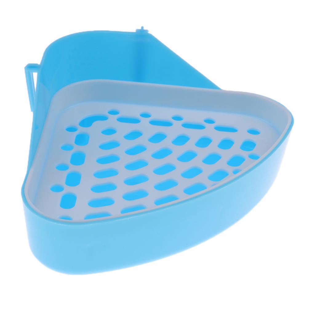 Small Animal Toy Toilet Rabbit Cage Corner Toilet Hamster Litter Tray Potty