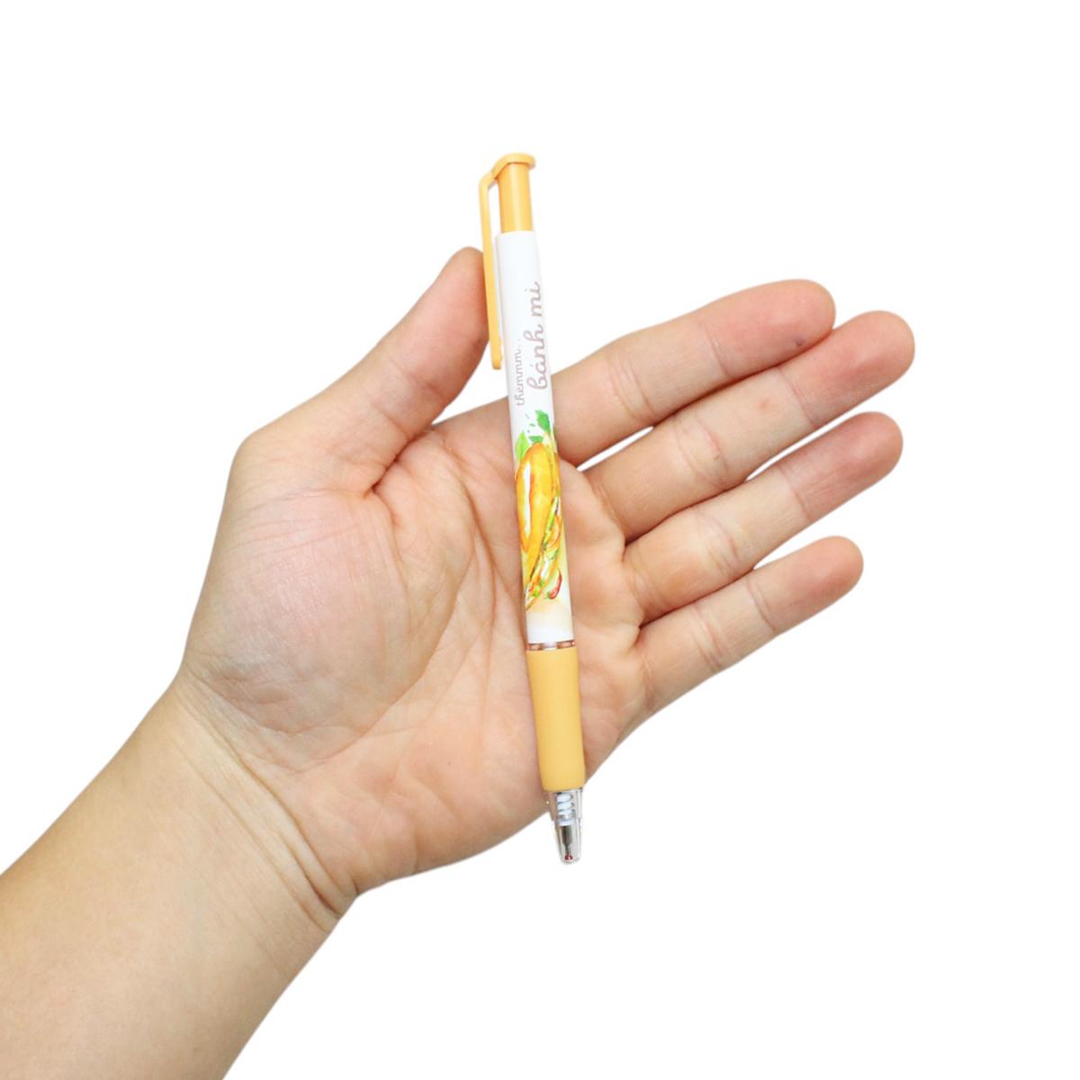 Hộp 20 Bút Gel Buttersmooth B 0.5 mm - Thiên Long GELB-033 - Mực Xanh - Bánh Mì