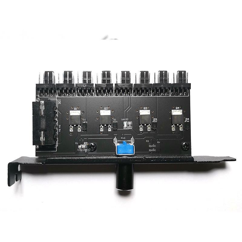 Giá thấp nhất PCI bit khung gầm bộ điều khiển tốc độ quạt một chiều điều khiển giao diện IDE trung tâm điều khiển nhiệt độ máy tính tản nhiệt điều khiển công tắc