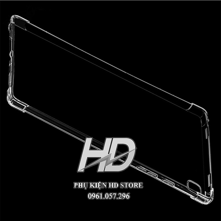 Ốp Lưng Chống Sốc Cho Samsung Tab A7 2020 10.4 inch T500/T505 Dẻo Silicon trong Suốt Có Gờ Bảo vệ Camera