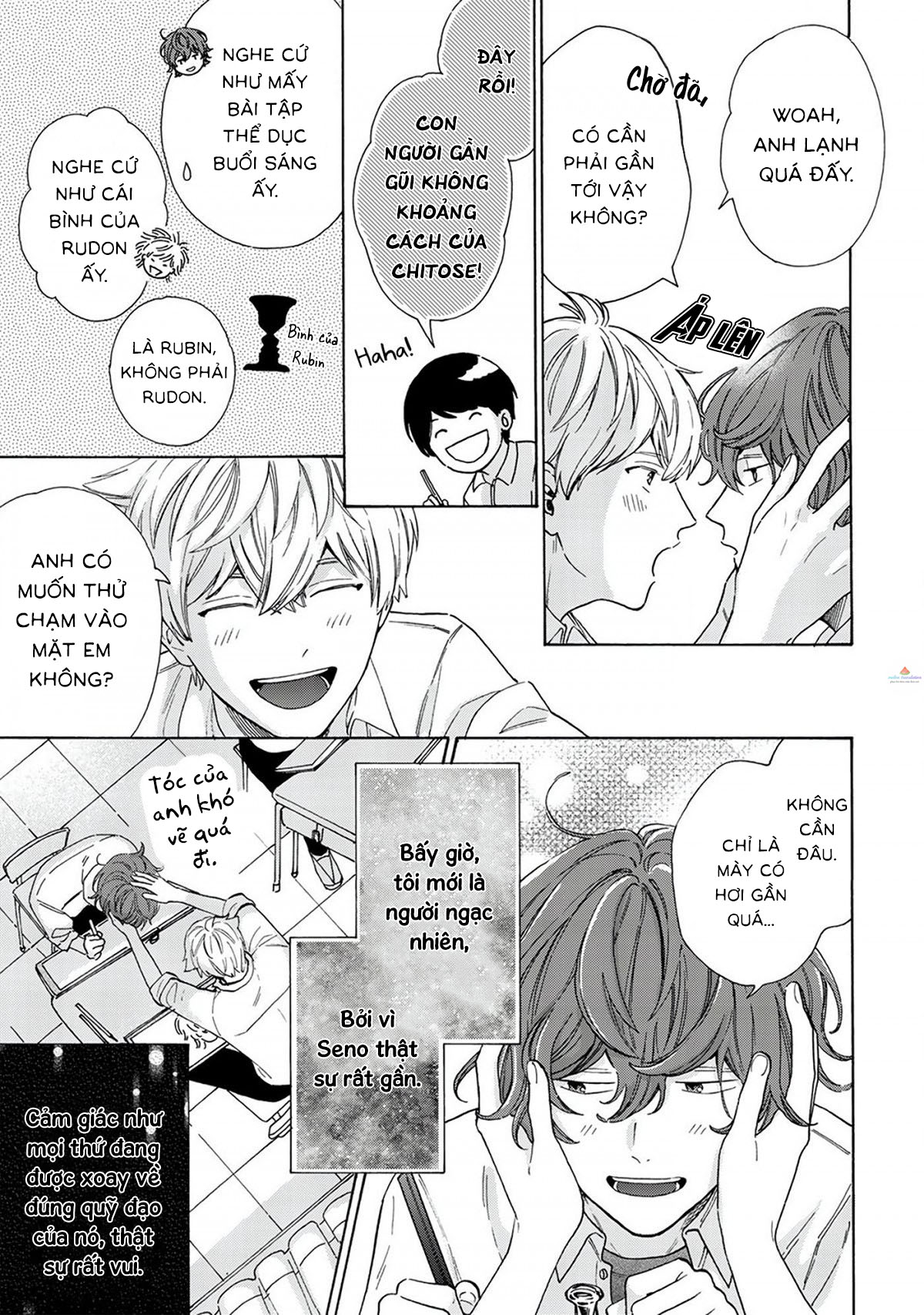 ngôi sao hạng nhất được vẽ bằng nụ hôn chapter 4 19