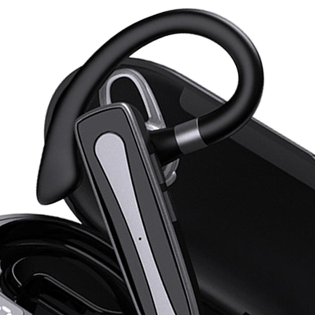 Bluetooth Headset V5.1 Noise Reduction Handsfree Earpiece for Office Gym Running