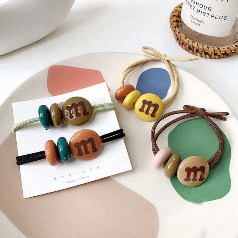 Dây cột tóc dễ thương nhiều màu sắc - Sara Accessories