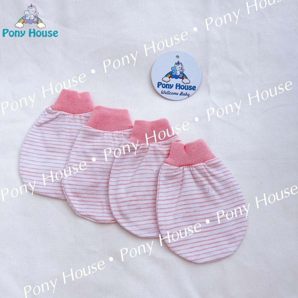 Bao Tay Mio - Set 2 Đôi Bao Tay Miomio Chất Cotton Mềm Mịn Cho Bé Sơ Sinh, Bé Trai, Bé Gái