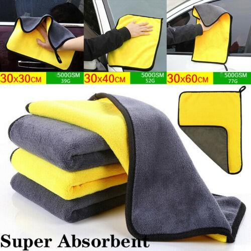 Khăn lau đa năng chất liệu Microfiber 2 mặt, Khăn siêu thấm không đổ lông chuyên dụng để lau nhà cửa, bếp, ô tô