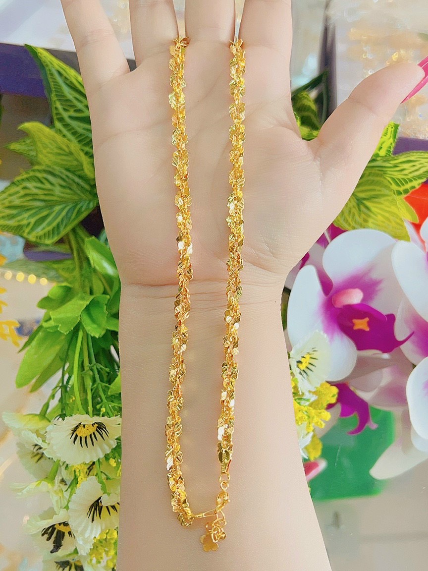 Dây chuyền thời trang đủ kiểu mạ 18.k cao cấp E.K