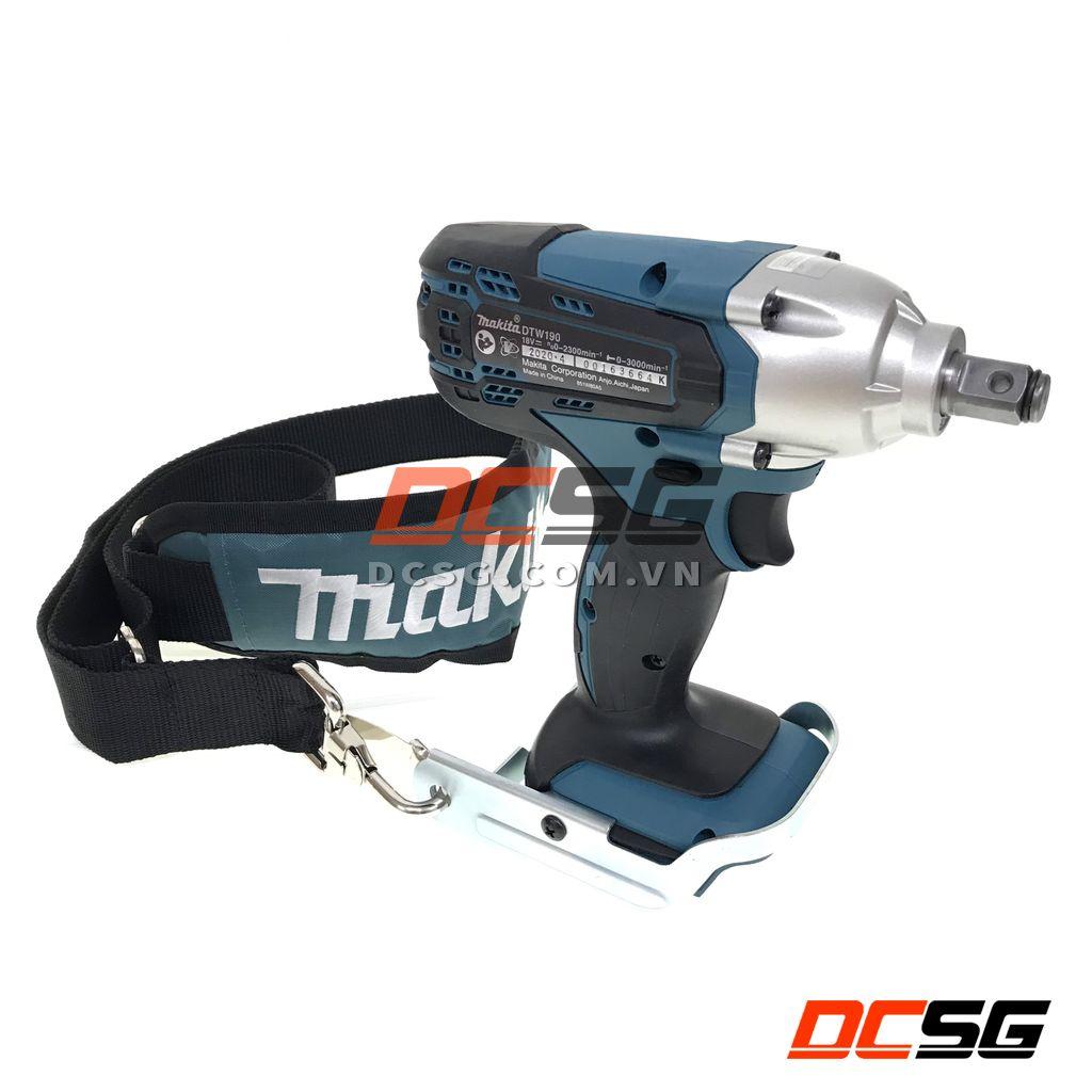 Máy siết bu lông 1/2&quot; dùng pin 18V Makita DTW190ZX (không pin sạc)