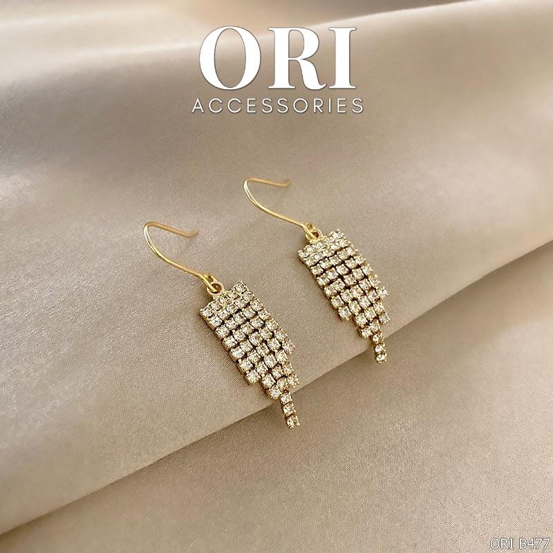 Bông tai nữ dáng dài Shine Bright ORI ACCESSORIES B477