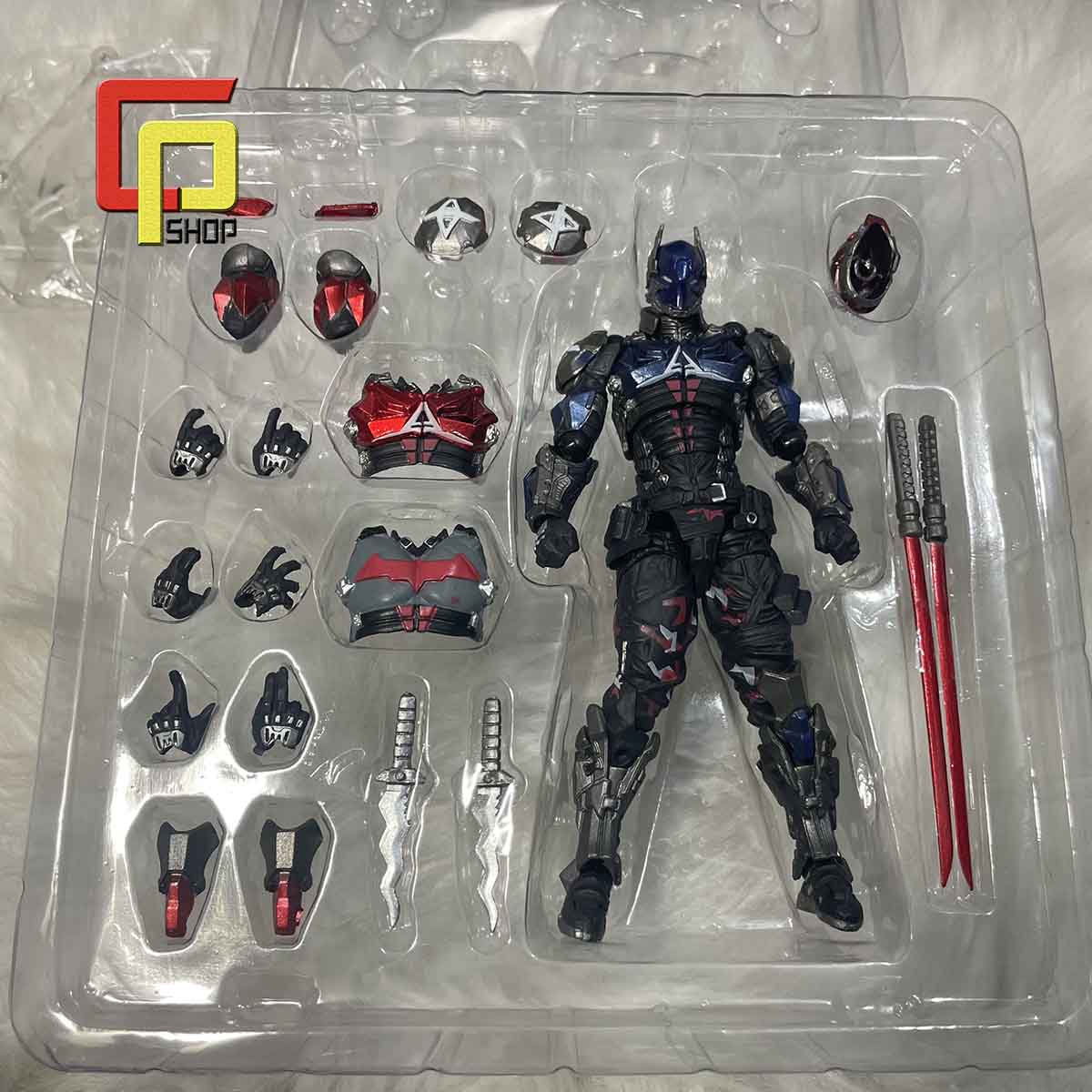 Mô hình Batman Arkham Knight Yamaguchi - Figure Action Batman SHF - Batman có khớp