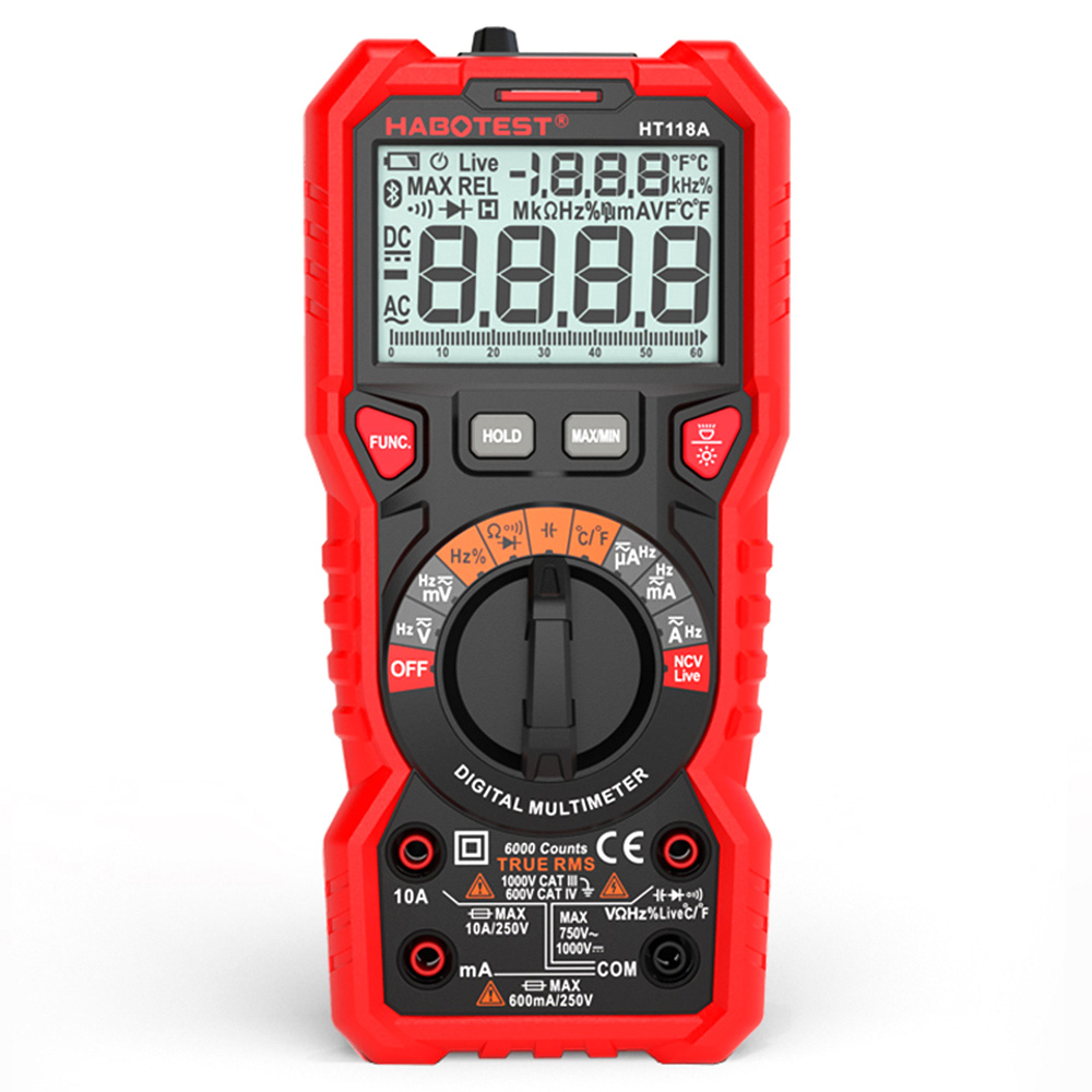 ĐỒNG HỒ ĐO ĐIỆN ÁP HABOTEST HT118A