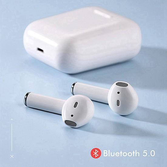 Tai Nghe Không Dây Bluetooth Lanith I12 TWS 5.0 - TAI00I12W , Tai Nghe Nhét Tai Airpods Thông Minh - Thiết Kế Thời Thượng, Hiện Đại - Kiểu Dáng Nhỏ Gọn, Âm Thanh Mềm Mượt