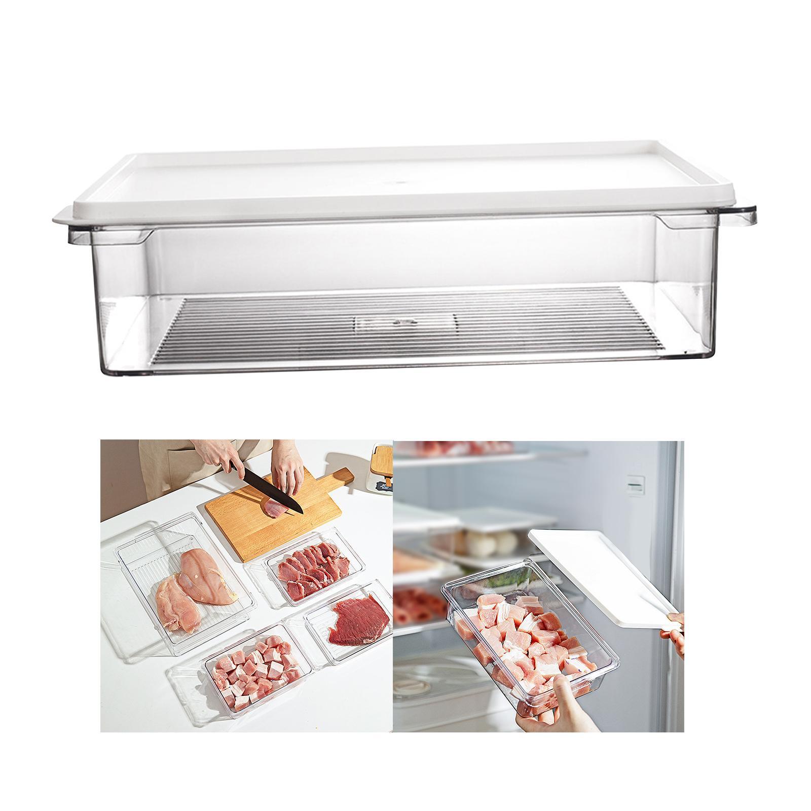 Bin containers kitchen freezer organizer .3L