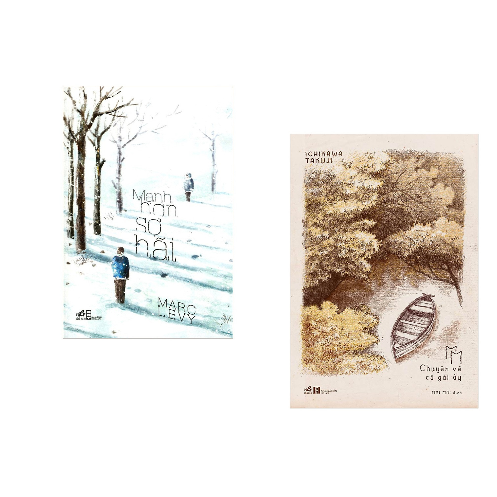 Combo 2 cuốn sách: Mạnh hơn sợ hãi   + MM - Chuyện về cô gái ấy