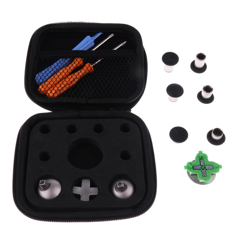 Metal D-Pad Buttons Set Mod Kit With Screwdrivers For One Elite