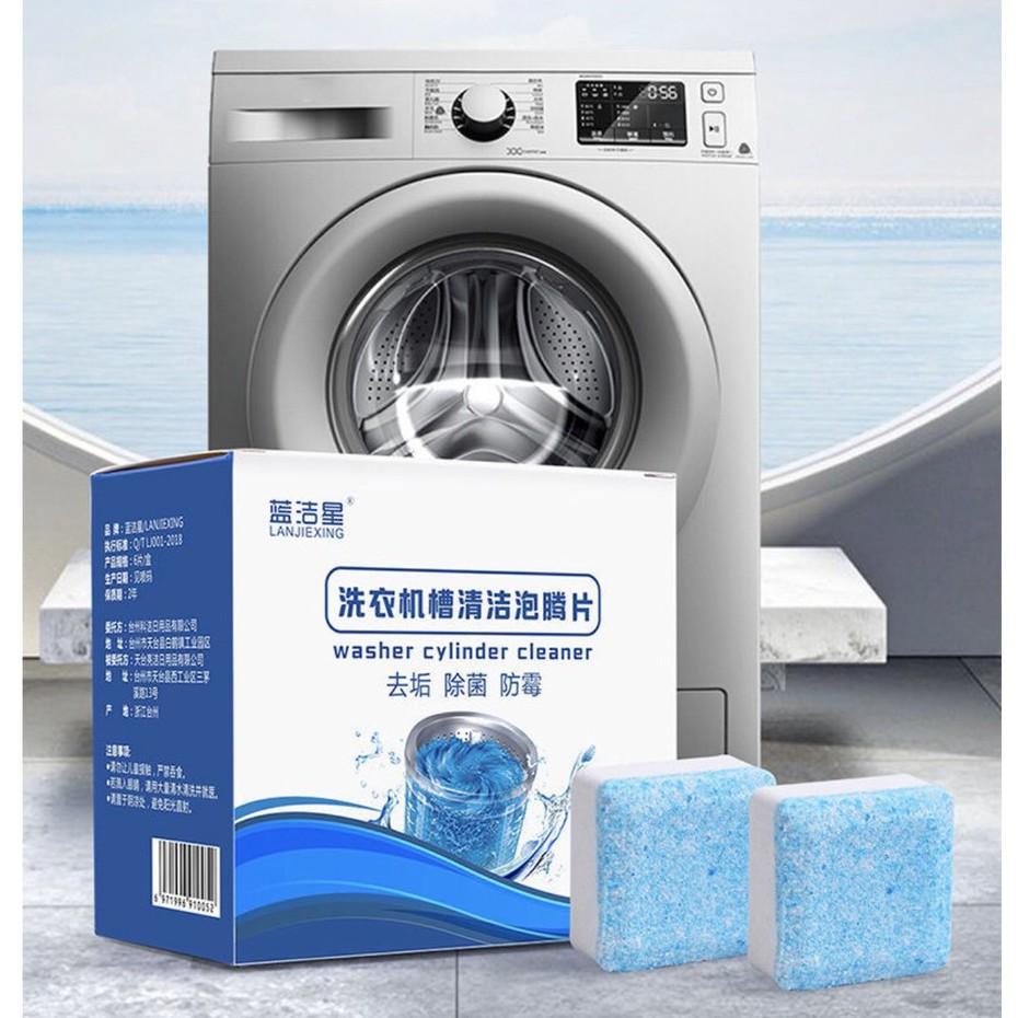 Viên Tẩy Vệ Sinh Lồng Máy Giặt, Diệt khuẩn và Tẩy chất cặn Lồng máy giặt hiệu quả (hàng loại 1)