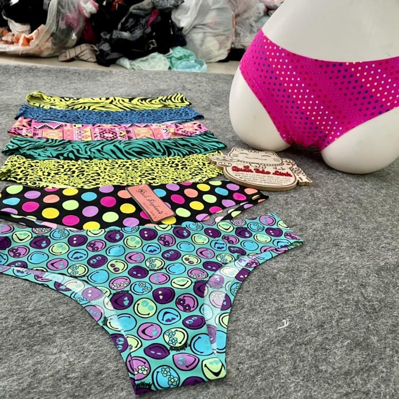 Quần lót su nửa mông tam giác hoạ tiết MLEM. Cheeky underwear