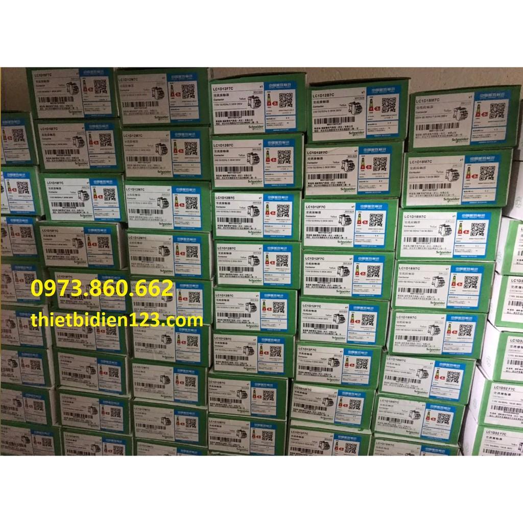 Khởi động từ Contactor Schneider LC1D..M7 220VAC 12A-40A