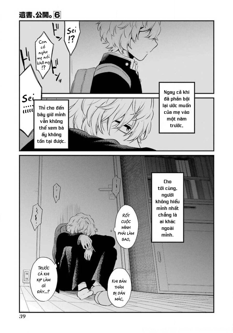 di thư trên bàn chapter 28 14