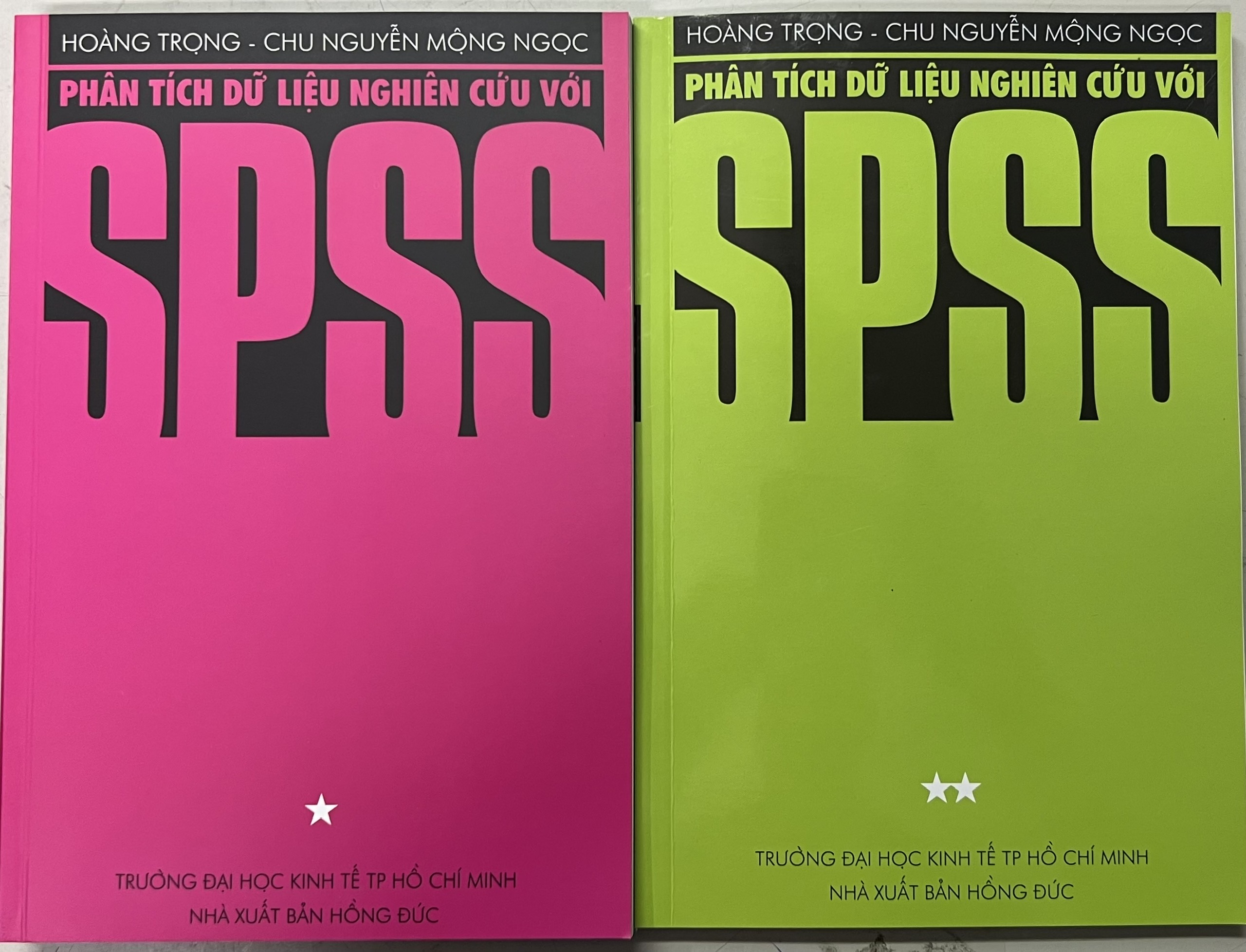 Sách - Combo Phân tích dữ liệu nghiên cứu với SPSS (2 tập)