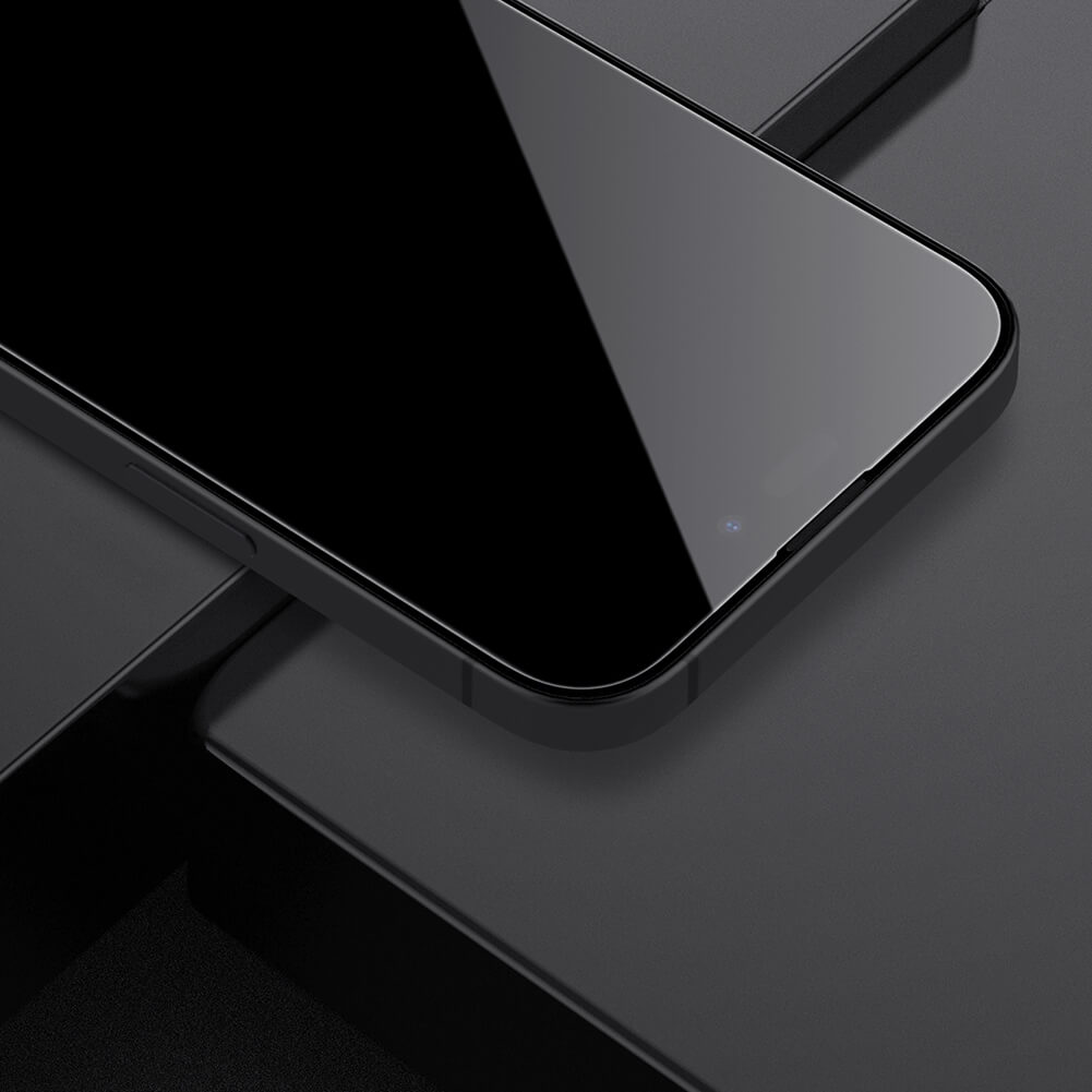 Miếng dán kính cường lực full 3D cho iPhone 14 Pro Max hiệu Nillkin Amazing CP+ Pro - hàng nhập khẩu