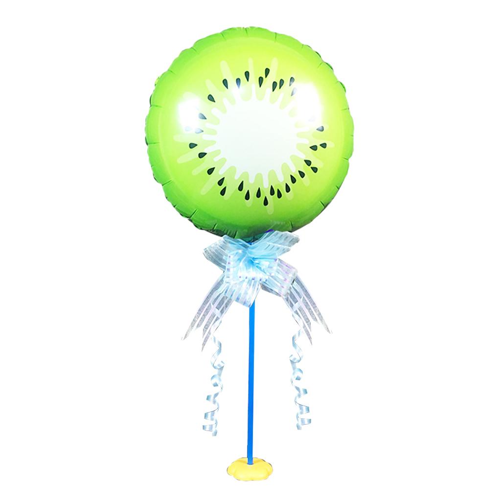 Fruit Foil Balloon Kit Stick Stand Base Pole Wedding Party Decor