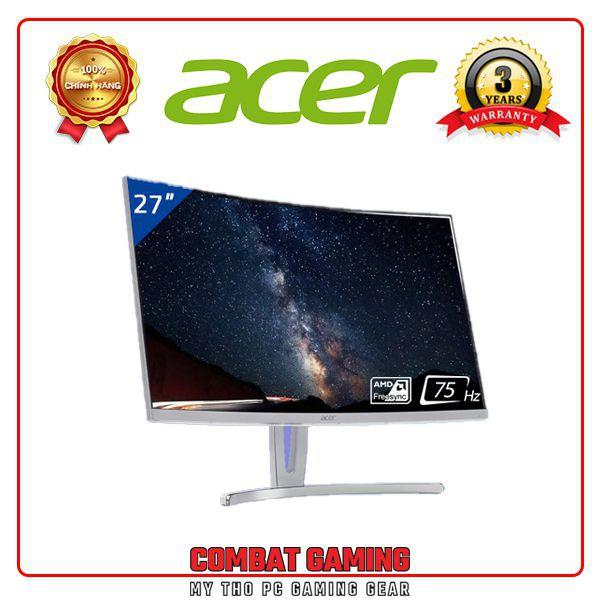 Màn Hình Cong ACER ED273 27&quot;/VA/75Hz/4ms/FreeSync- Hàng Chính Hãng