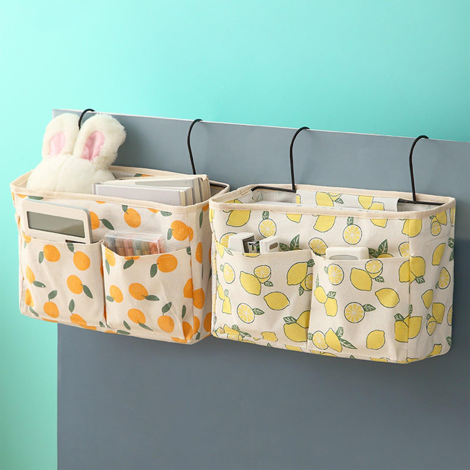 Bedside Caddy Waterproof Multi Pockets for College Dorm Room Traveling Sofa