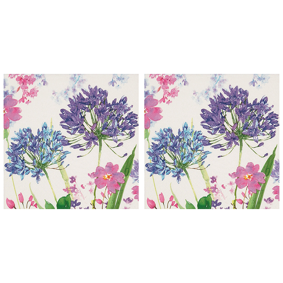 Combo 2 Xấp Khăn Giấy Ăn Trang Trí Bàn Tiệc Tissue Napkins Design Ti-Flair 367747 (33 x 33 cm) - 40 tờ