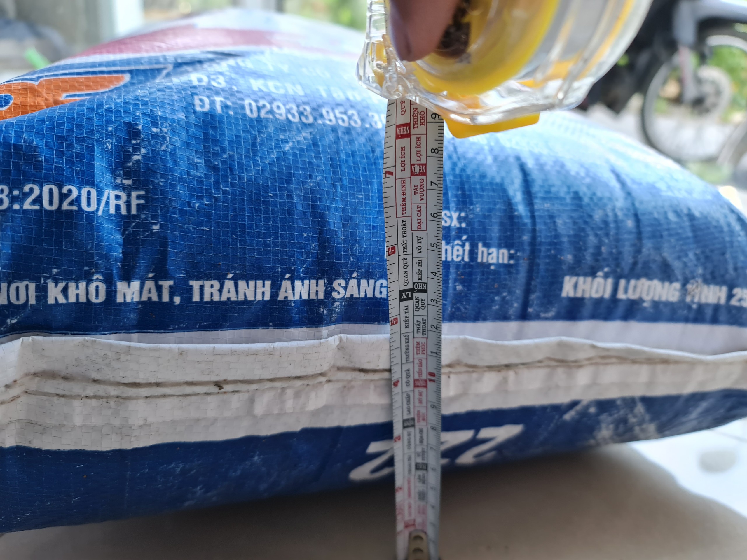 Mụn xơ dừa bao