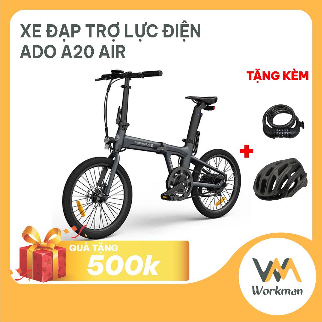 Xe Đạp Trợ Lực Điện ADO A20 Air - Xe Đạp Gấp Gọn - Nhẹ Nhàng - Cảm Biến Trợ Lực Mô men Xoắn Mượt Mà