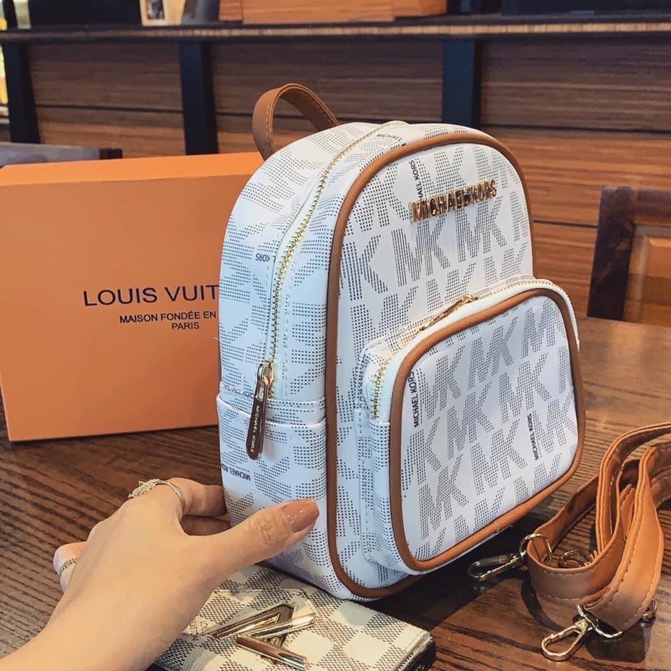 Balo nữ mini ZuCi A08 thời trang du lịch, đi học, đi chơi phong cách Hàn Quốc dễ thương da mềm cao cấp size 21cm