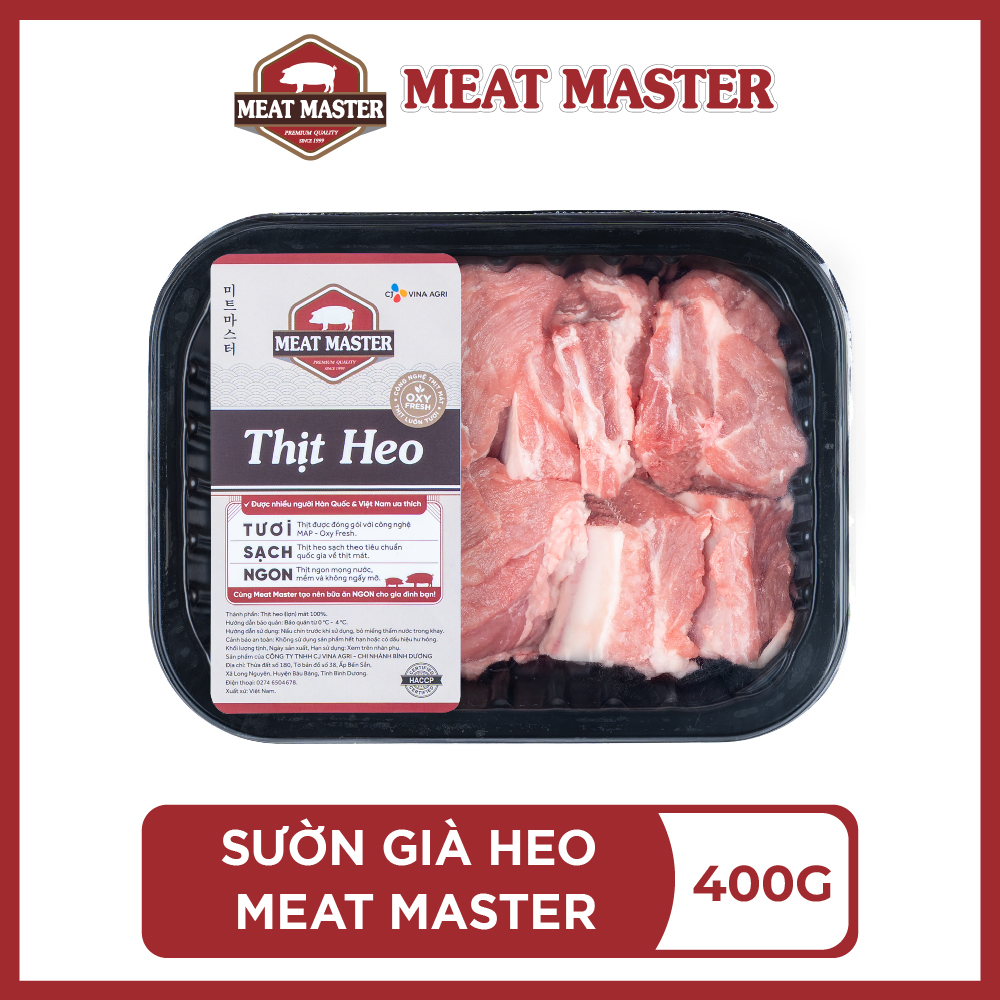 Hình ảnh Sườn già heo Meat Master ( 400G )- Giao nhanh