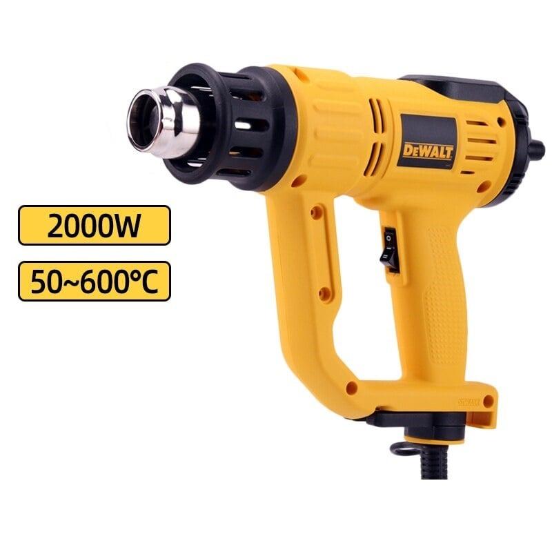 MÁY THỔI NÓNG 2000W (50-600°C) DEWALT D26414-B1- HÀNG CHÍNH HÃNG