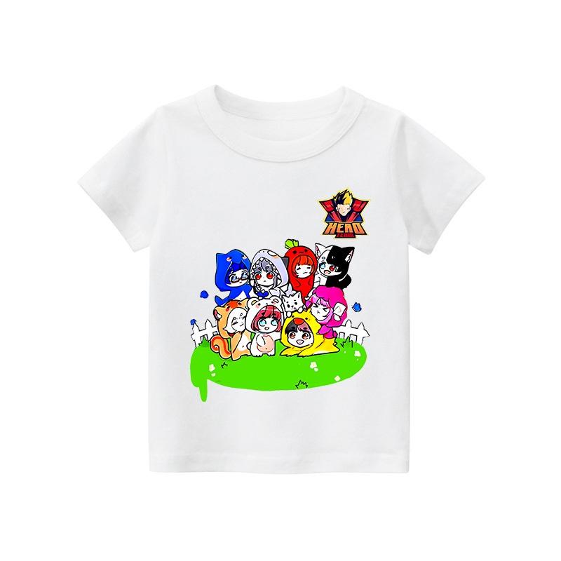 Áo thun trẻ em HERO TEAM 6 , 8 màu áo, đầy đủ size có big size, MÀU KHÁC NHẮN TIN SHOP