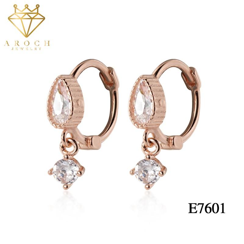 Khuyên tai bạc Ý s925 E7601 - AROCH Jewelry