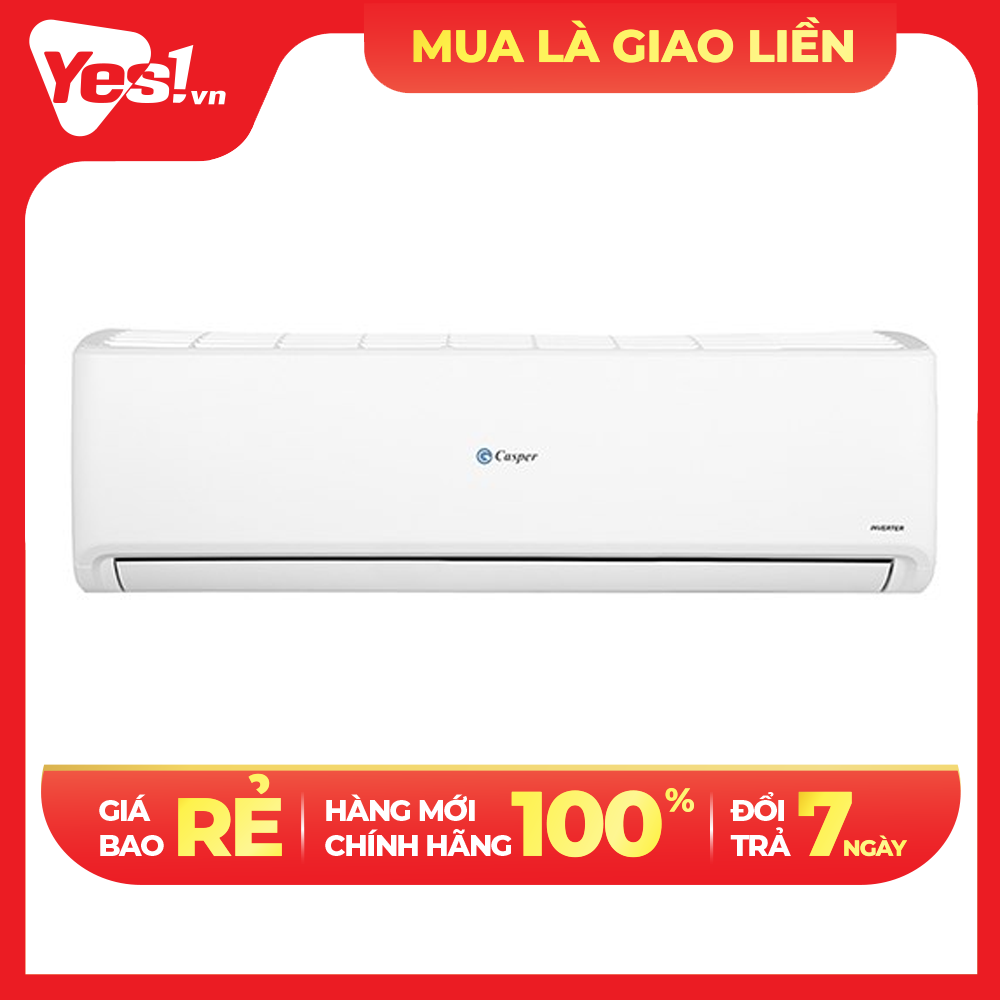 Máy lạnh Casper inverter 2.5HP GC-24IS32 (model 2021) - Hàng chính hãng (chỉ giao HCM)