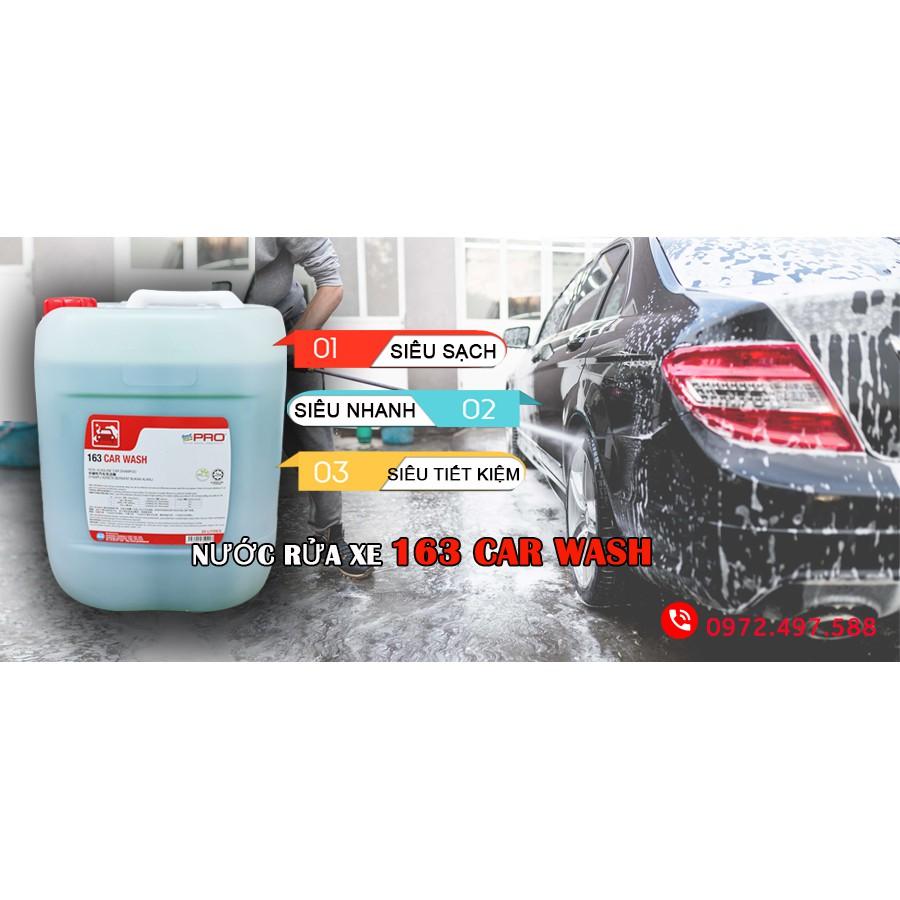 1 Lít nước rửa ô tô xe máy đậm đặc siêu sạch - 163 Car Wash
