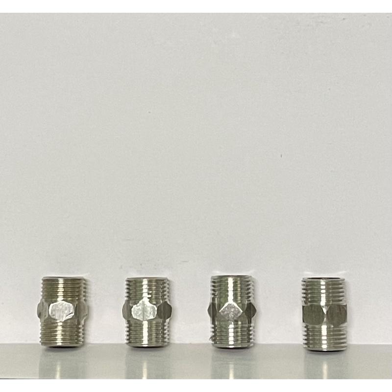 Kép nối 2 đầu ren inox Ø 21