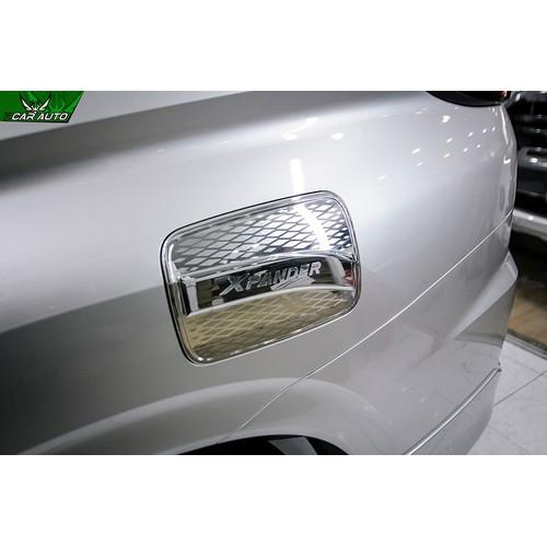 Ốp nắp xăng xe dành cho Mitsu Xpander MẠ CROM