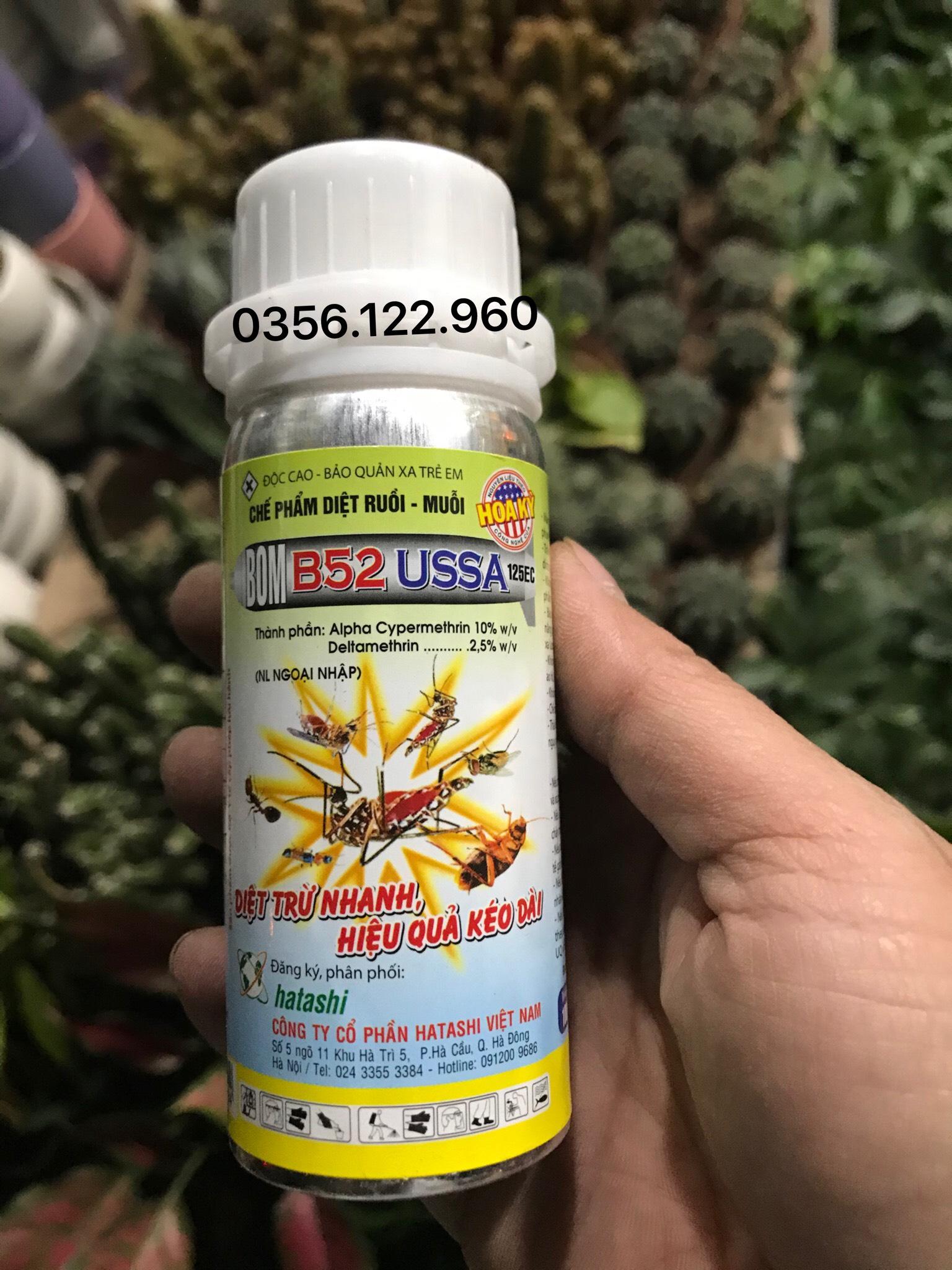 Chai Diệt ruồi Muỗi y tế BOM B52 USA diệt muỗi tận gốc an toàn hiệu quả thuốc diệt muỗi nhập