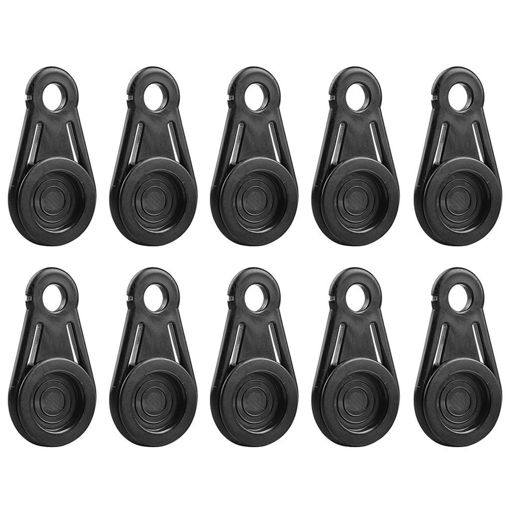 10PCS Movable Tarp Grabbers Tarp Clips Outdoor Camping Tie Down Clips